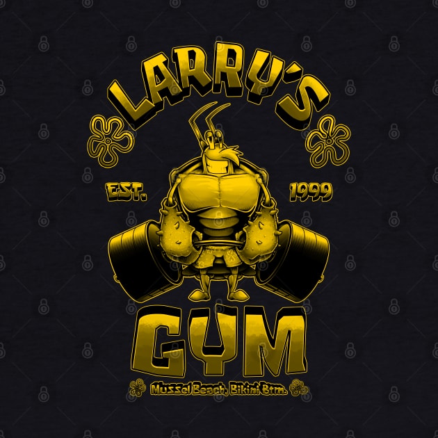 Larry's Gym (Black & Yellow) by indiespiv